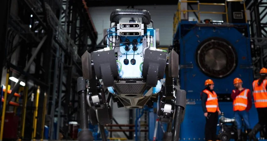 The Oxford Robotics Institute legged robot, called ANYmal