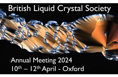 British Liquid Crystal Society Banner