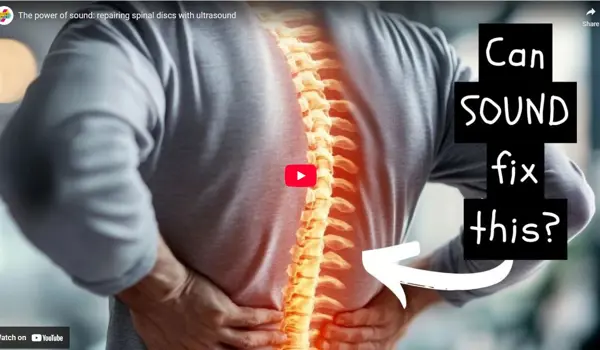 Can you repair spinal discs with ultrasound?- Dr Veerle Brans explains how in a new Oxford Sparks video