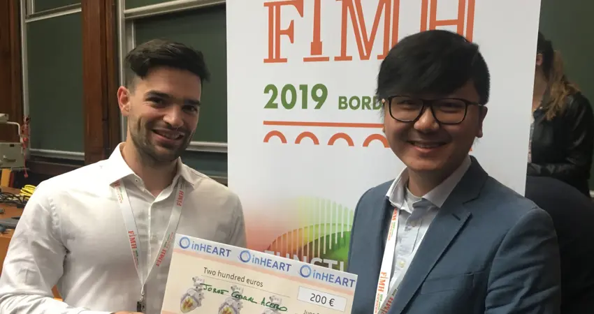 DPhil candidates Jorge Corral Acero and Hao Xu were awarded with the Best Paper Award in the Imaging Category, at the 10th International Conference on Functional Imaging and Modelling of the Heart (FIMH), June 2019