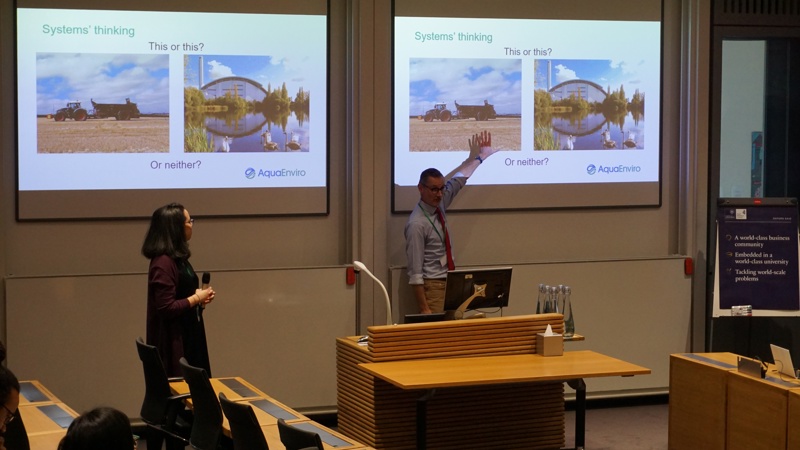 Presentations at the Circular, Regenerative and Sustainable Systems (CRES) Society Launch Event at the Said Business School in February 2020