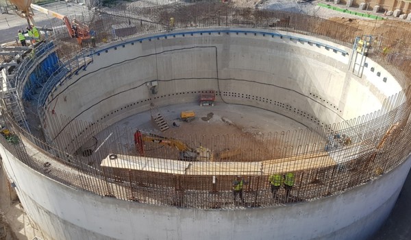 Anchorsholme Park Concrete Caisson