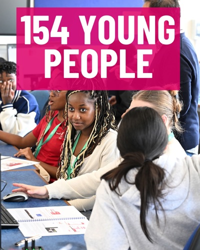 The outreach team have worked with 154 young people since October 2025
